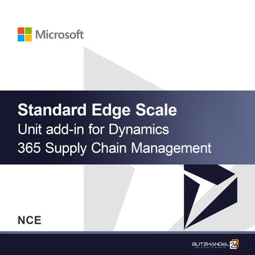Standard Edge Scale Unit add-in for Dynamics 365 Supply Chain Management (NCE)
